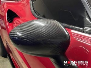 Alfa Romeo 4C Door Trim - Carbon Fiber - Exterior Door Triangle Trim